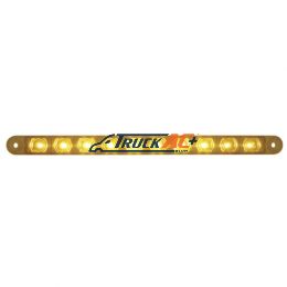 10 LED 9" Turn Signal Light Bar - Amber LED/Amber Lens - United Pacific 38942B