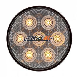 7 LED 4" Competition Series Turn Signal Light - Amber LED/Clear Lens - United Pacific 39120
