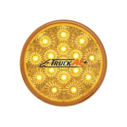 16 LED 4" Reflector Turn Signal Light - Amber LED/Amber Lens - United Pacific 39343
