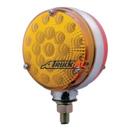 42 LED Reflector Double Face Turn Signal Light - Amber & Red LED/Amber & Red Lens - United Pacific 39438