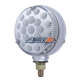 42 LED Reflector Double Face Turn Signal Light - Amber & Red LED/Clear Lens - United Pacific 39439