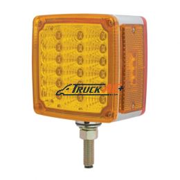 39 LED Reflector Double Face Turn Signal Light (Driver) - Amber & Red LED/Amber & Red Lens - United Pacific 39680