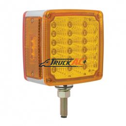 39 LED Reflector Double Face Turn Signal Light (Passenger) - Amber & Red LED/Amber & Red Lens - United Pacific 39681