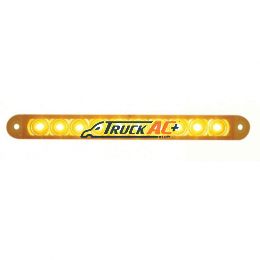 10 LED 6-1/2" Turn Signal Light Bar - Amber LED/Amber Lens - United Pacific 39684B