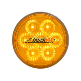 7 LED 4" Reflector Turn Signal Light - Amber LED/Amber Lens - United Pacific 39973