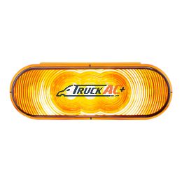 3 LED 6" Oval Light(Turn Signal)-Amber LED/Amber Lens - United Pacific 38066B