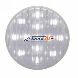 13 LED 2-1/2" Auxiliary/Utility Light - White LED/Clear Lens - United Pacific 38031B