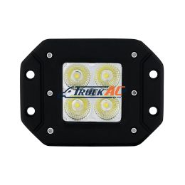 4 High Power LED Flange Mount Work Light - Flood Light - United Pacific 36535