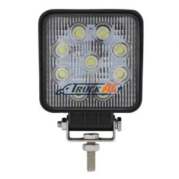 9 High Power LED Square Work Light - Flood - United Pacific 36672