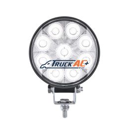 9 LED High Power 3-7/8" Round Work Light-Flood - United Pacific 36704