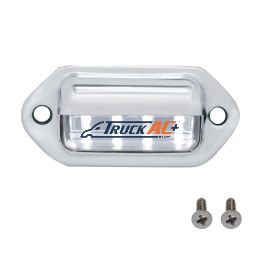 4 White LED Chrome License Plate Light/Utility Light - United Pacific 39930B