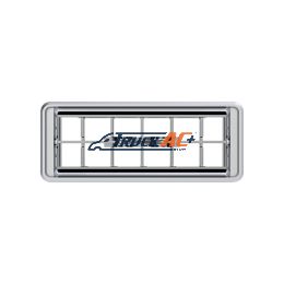 Chrome Plastic A/C Vent For 2001 & Earlier Kenworth -Center - United Pacific 41017