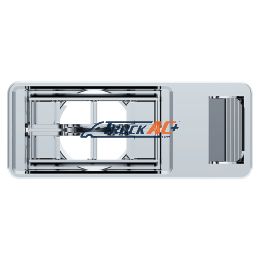 Chrome Plastic A/C Vent For 2001 & Older Kenworth - Driver - United Pacific 41137