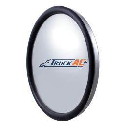 609955, 609957, 708601, 8-1/2" 430 Stainless Steel 150R Convex Mirror - United Pacific 60009