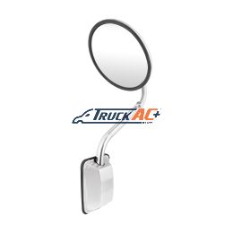 Universal Stainless Steel Pod Mount Convex Mirror - United Pacific 60038