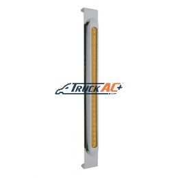 Mirror Bracket With 23 LED 17-1/4" Light Bar & Bezel - Amber LED/Amber Lens - United Pacific 31488