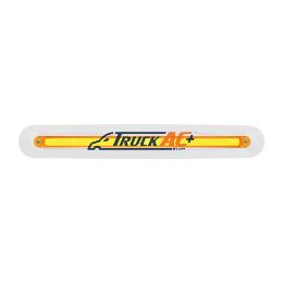2005+ Freightliner 24 LED GloLight Mirror Light Bar - Amber LED/Amber Lens - United Pacific 32722