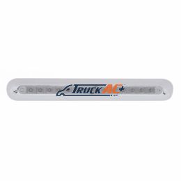 Freightliner 14 LED 12" Mirror Light Bar - Amber LED/Clear Lens - United Pacific 42312
