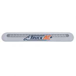 Freightliner 19 LED 12" Mirror Light Bar - Amber LED/Clear Lens - United Pacific 42315