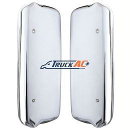 22-61710-000, 22-61710-001 Chrome Mirror Cover Set For Freightliner Century (2005-2010) & Columbia (2005-2020) - United Pacific 42060
