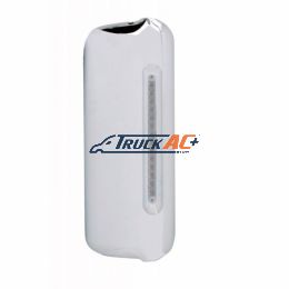 Mirror Cover With 14 LED 12" Light Bar For 2005+ Freightliner (Passenger) - Amber LED/Clear Lens - United Pacific 42079