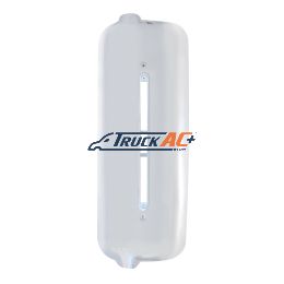 Chrome Plastic Mirror Cover With LED Cutout For 2005 & Older Freightliner Century - Driver - United Pacific 42307