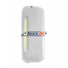 Mirror Cover With 24 Amber LED 12" GloLight For 2005+ Freightliner Century/Columbia- Driver -Clear Lens - United Pacific 42400