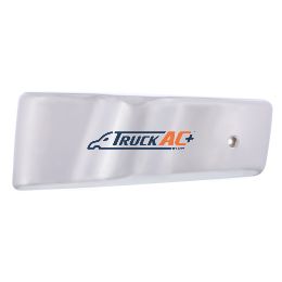Chrome Plastic Bottom Mirror Post Cover For 1996-2010 Freightliner Century - Driver - United Pacific 42028