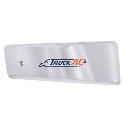 Chrome Plastic Bottom Mirror Post Cover For 1996-2010 Freightliner Century - Passenger - United Pacific 42029