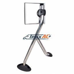 3594844C3 Chrome Hood Mirror Assembly For 2006-2017 International Prostar - Passenger - United Pacific 42225