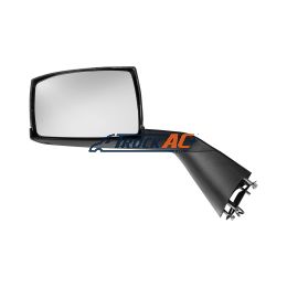 Chrome Hood Mirror Assembly With Sequential LED Turn Signal For 2018-2024 Volvo VNL - Driver - United Pacific 42242