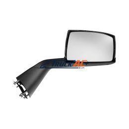 Chrome Hood Mirror Assembly With Sequential LED Turn Signal For 2018-2024 Volvo VNL - Passenger - United Pacific 42243