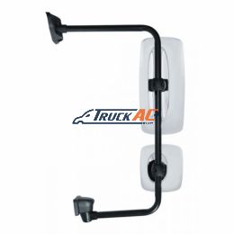A22-59615-006 Chrome Non-Heated Mirror Assembly For Freightliner M2 - Driver - United Pacific 42361