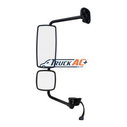 A22-59615-014, A22-59615-006 Chrome Mirror Assembly With Power Adjust & Heated For Freightliner M2 - Driver - United Pacific 42411