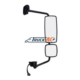 A22-59615-015, S22-59615-007 Chrome Mirror Assembly With Power Adjust & Heated For Freightliner M2 - Passenger - United Pacific 42412