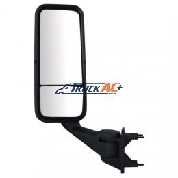 Black Heated Mirror Assembly For Peterbilt 387/587 & Kenworth T2000/T700 - Driver - United Pacific 42775