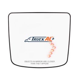 85108728 Heated Auxiliary Convex Mirror With LED Turn Signal For 2012-2017 Volvo VNL - Passenger - United Pacific 42836