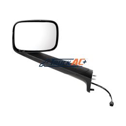 A2273902000, A2275354000 Black Hood Mirror With Heated Lens For 2018-2025 Freightliner Cascadia - Driver - United Pacific 42846