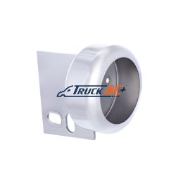 Chrome Steel Mud Flap Hanger End Light Bracket Only - United Pacific 10667