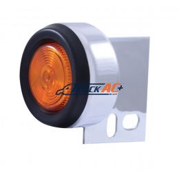 Mud Flap Hanger End Light With Grommet - Amber - United Pacific 10998