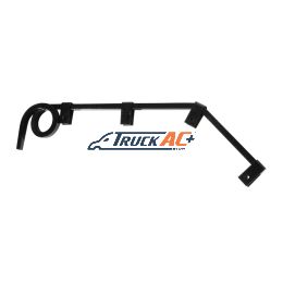 Black Angled Mud Flap Hangers - 1 Coil (Pair) - United Pacific 10613
