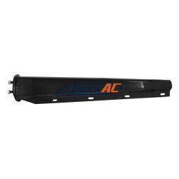 30" Black Heavy Duty Mud Flap Hangers - 2" Bolt Pattern (Pair) - United Pacific 10670