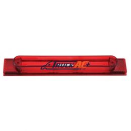 Conspicuity Reflector Plate Light Housing - Red (Each) - United Pacific 30890B