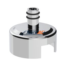 7/16" Top Gearshift Mounting Adapter For Eaton-Fuller 13/15/18 Speed Shifters - Chrome - United Pacific 70603B