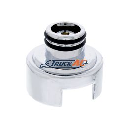15/16" Gearshift Mounting Adapter For Eaton-Fuller 13/15/18 Speed Shifters - Chrome/Vertical - United Pacific 70604B