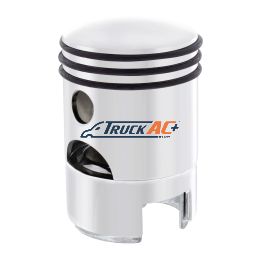 Piston Gearshift Knob With 13/15/18 Speed Adapter - Chrome - United Pacific 70613