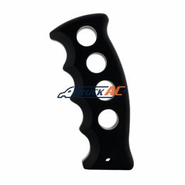 Gatling Style Pistol Grip Gearshift Knob - Black - United Pacific 70672
