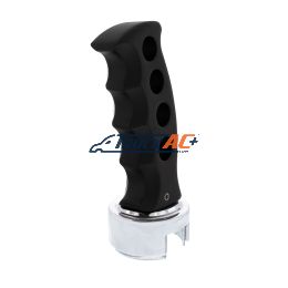Gatling Style Gearshift Knob With 13/15/18 Speed Adapter - Black - United Pacific 70693