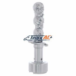 Skull Dagger Gearshift Knob With 13/15/18 Speed Adapter - Chrome - United Pacific 70696