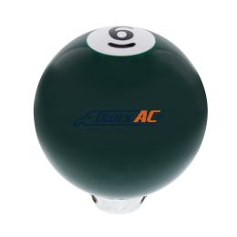 Number 6 Pool Ball Gearshift Knob - Gloss Green - United Pacific 70756